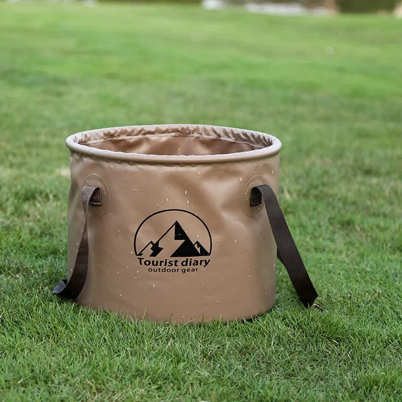 FlexiBin Faltbarer Outdoor-Eimer | Kompakt & Wasserdicht | Vielseitig Einsetzbar