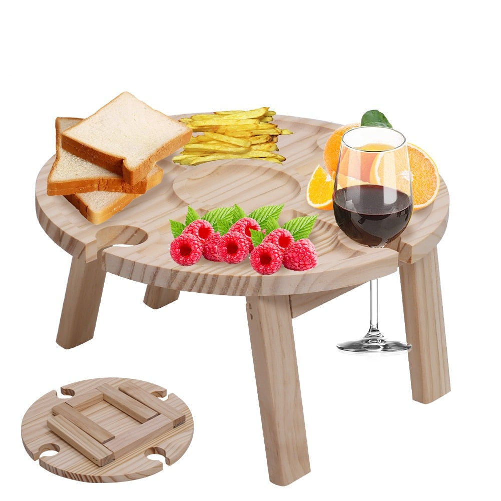 SnackTable – Dein faltbarer All-in-One Tisch für perfekte Picknicks!!