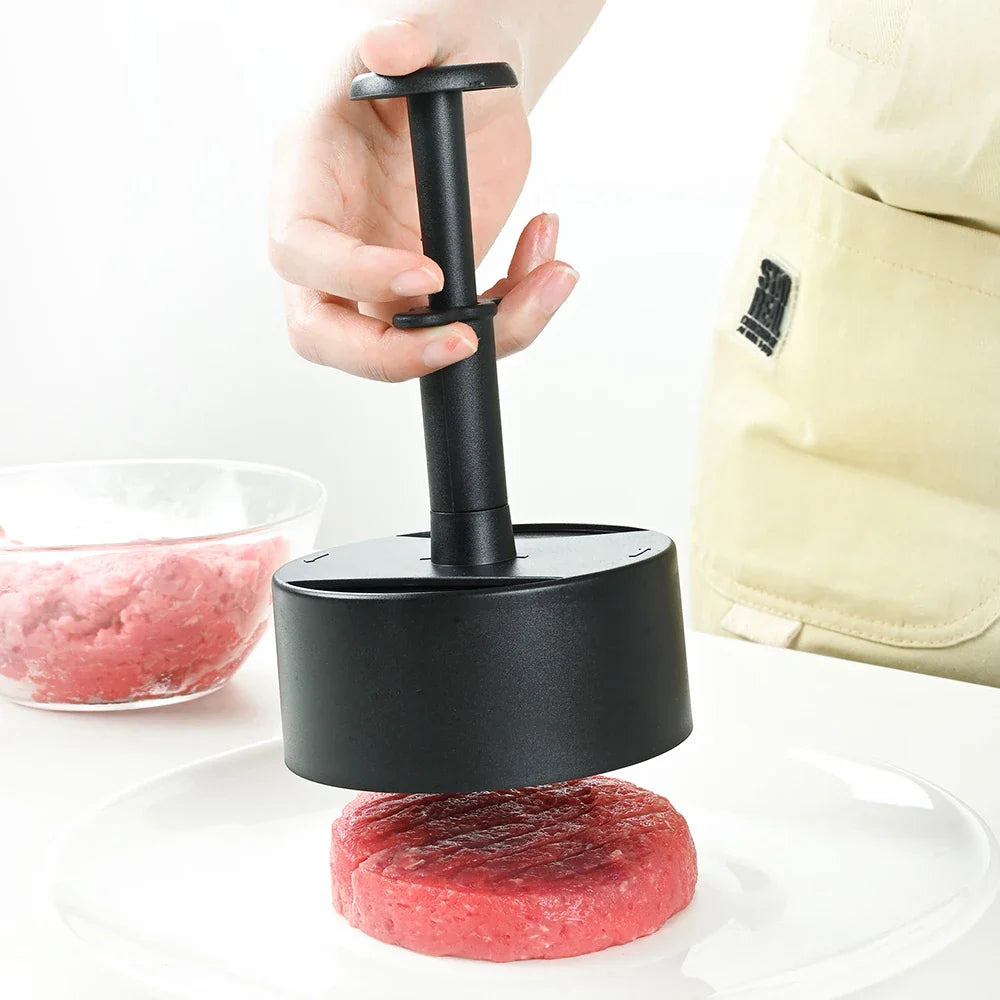 BurgerMaster Grillform | Höhenverstellbar | ABS & Edelstahl | Einfach zu bedienen