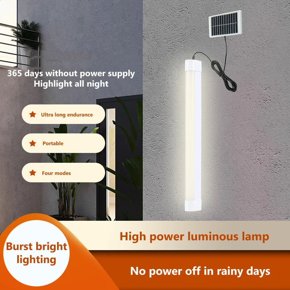 BeamMate | LED-Notfalllampe | Solar & USB Ladefunktion | 4 Lichtmodi | Magnet & Haken
