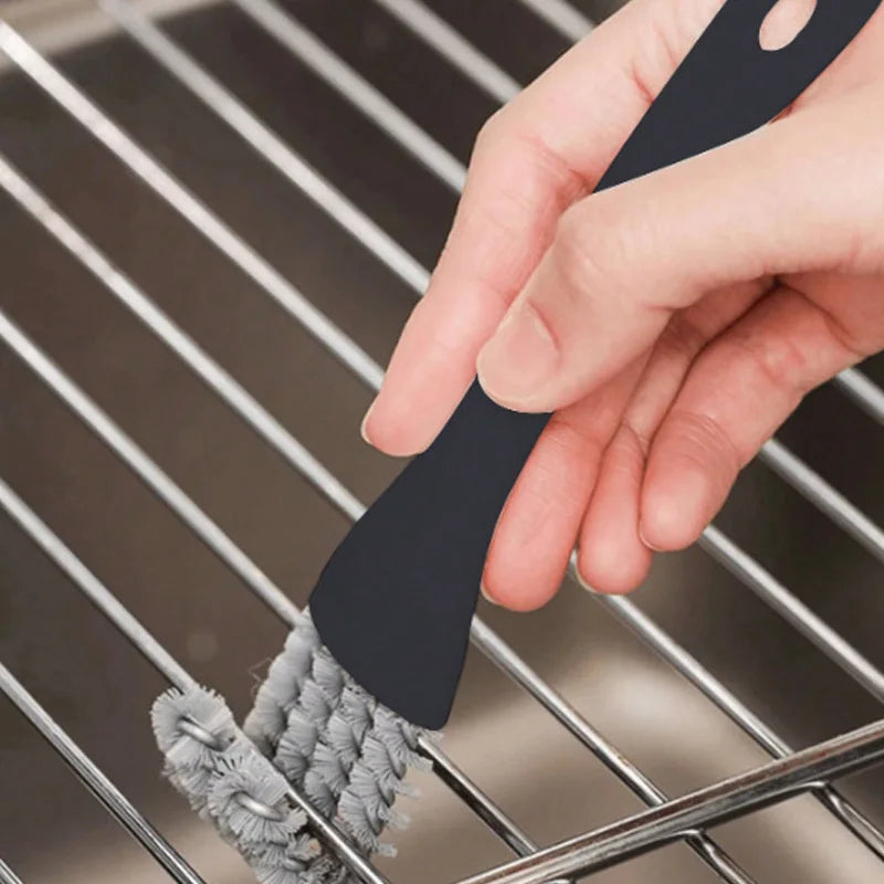 GrillTiger Reinigungsbürste | 3-in-1 Power Tool | Für Grill & Ofen | Mit Schaber & V-Haken