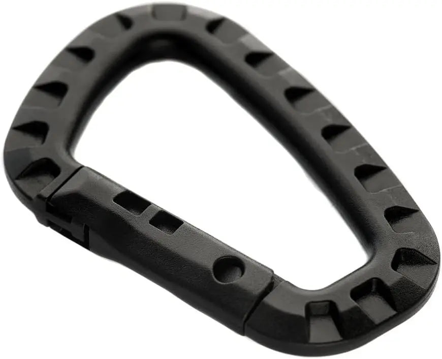 ClipMaster Karabiner | 5er-Set | Robustes ABS-Material | Kompatibel mit MOLLE-Systemen
