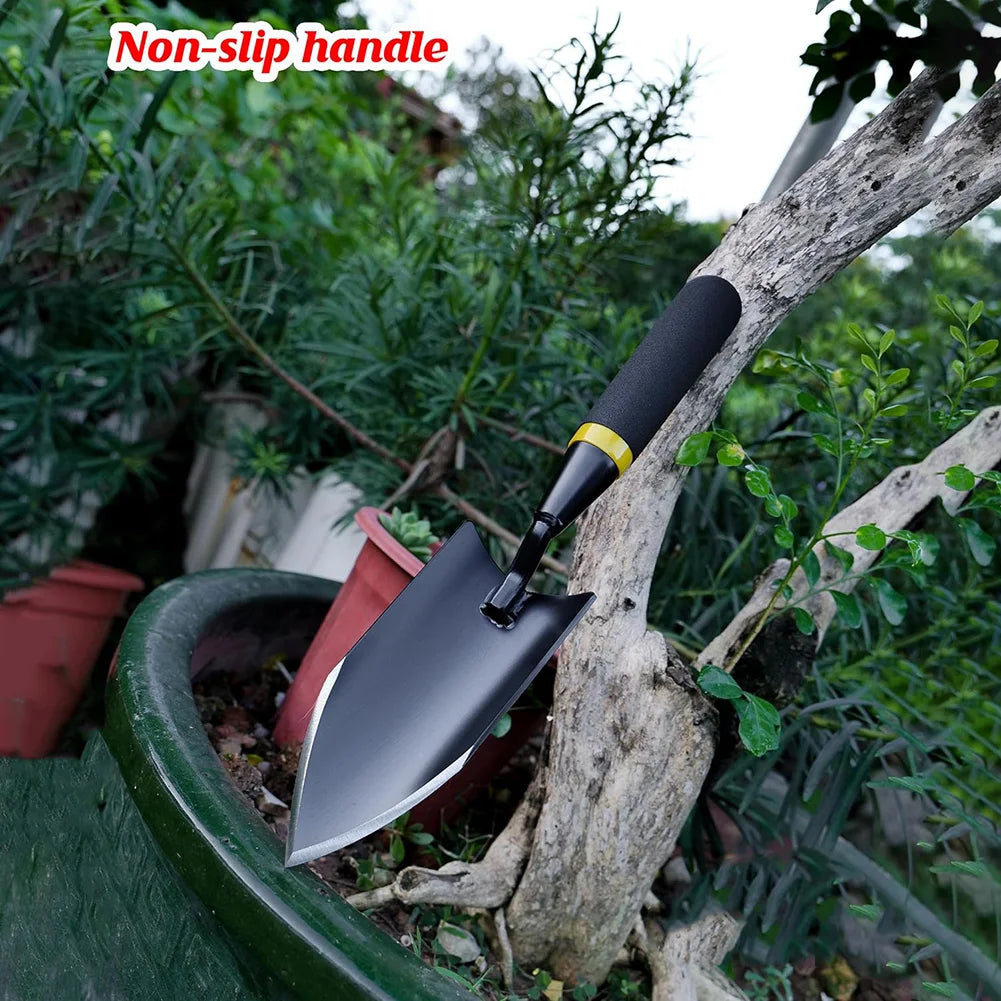 Gravora Gartenschaufel | Extra Robust & Vollverschweißt | Ergonomischer Griff | Für harte Böden