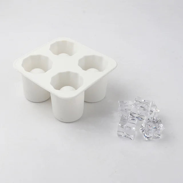 ChillShot Eiswürfelform | Schnapsglas-Design | Wiederverwendbar & Umweltfreundlich