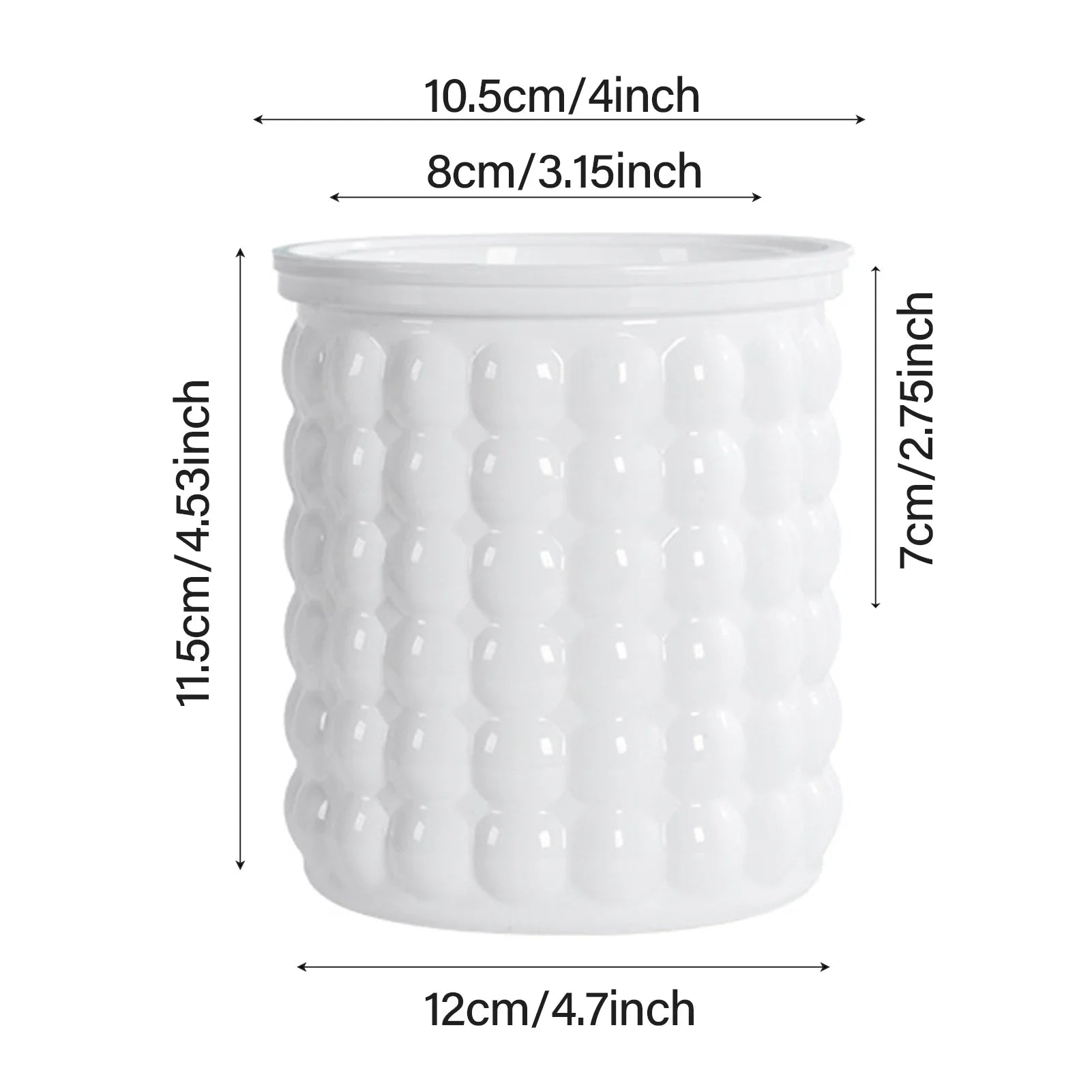 Hydropura Blumentopf | Selbstbewässernd & Erdlos | Modern & Pflegeleicht | 3er-Set