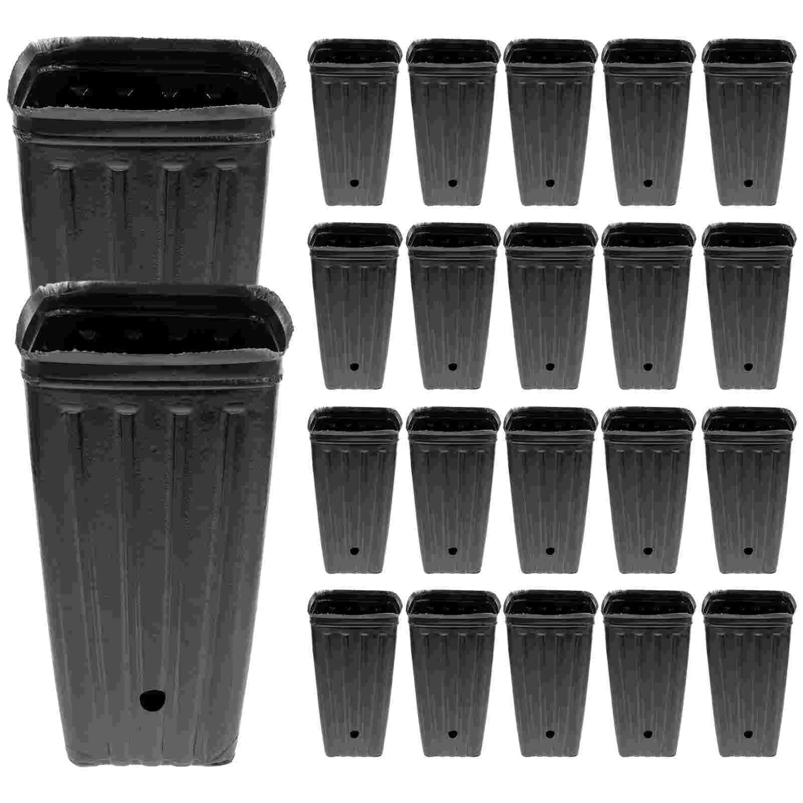 Plantavio Anzuchttopf Set | 30 Stück | Mit Drainagelöchern | Robust & Wiederverwendbar