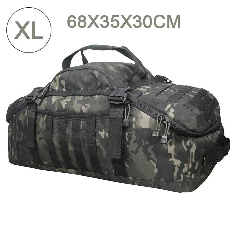 Roventrek | Outdoor Dufflebag 3-in-1 | Wasserdicht & Molle-kompatibel | 40–80L Volumen