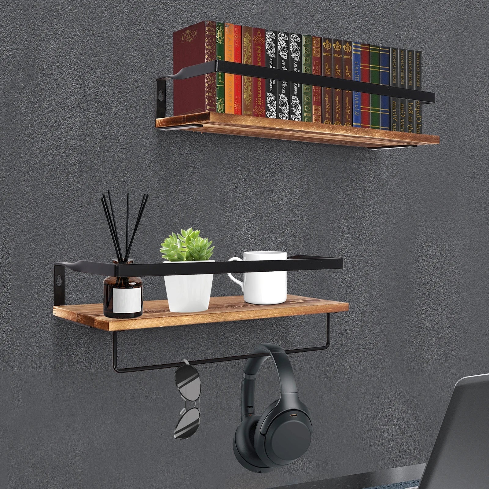 WoodAura™ – Stilvolle Wandplanke für ein warmes Zuhause