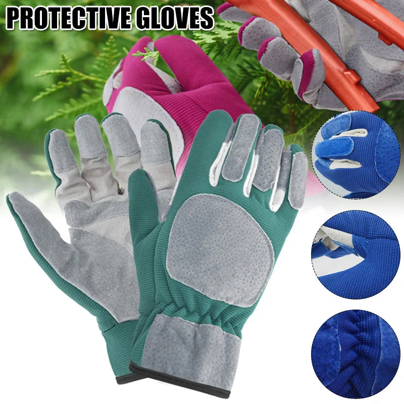 GardenaGuard Thorn-Protect Handschuhe | Rindsleder & Gummi | Dornensicher | Für Gartenarbeit & Sträucher