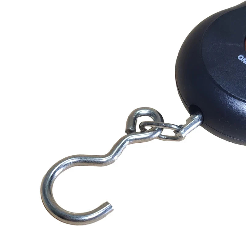 WeighMaster | Digitale Hängewaage | Präzise & Kompakt | Bis 50 kg | LCD-Display