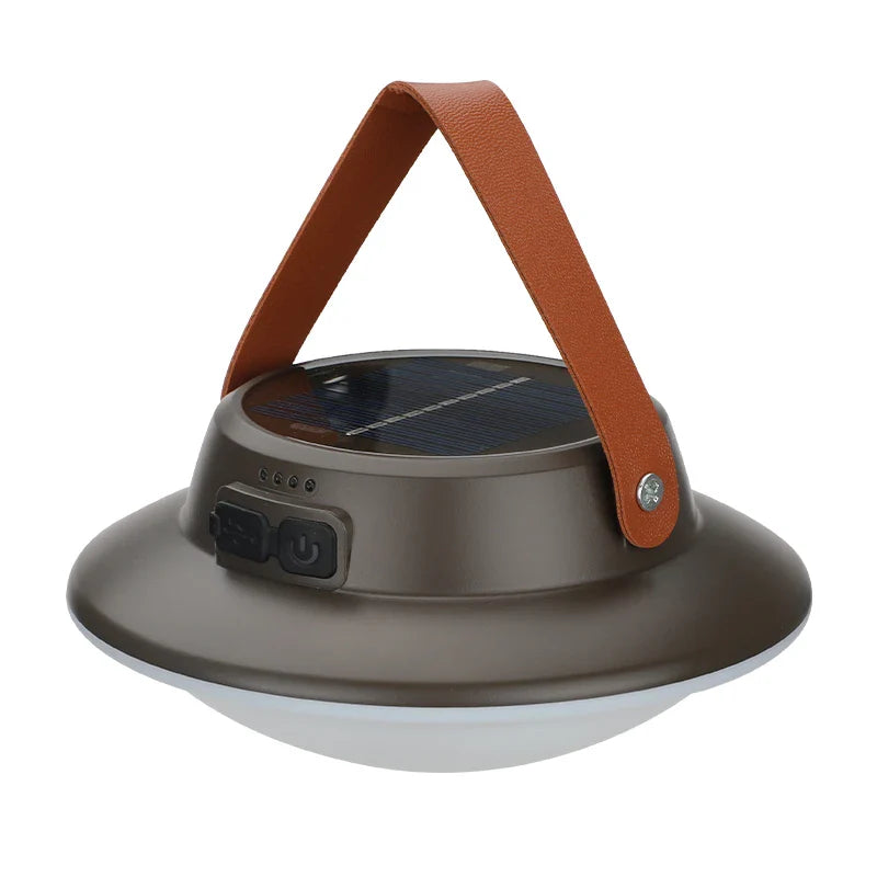 LumiCamp Pro | Solar Campinglampe | Vielseitig & Robust | Wiederaufladbar