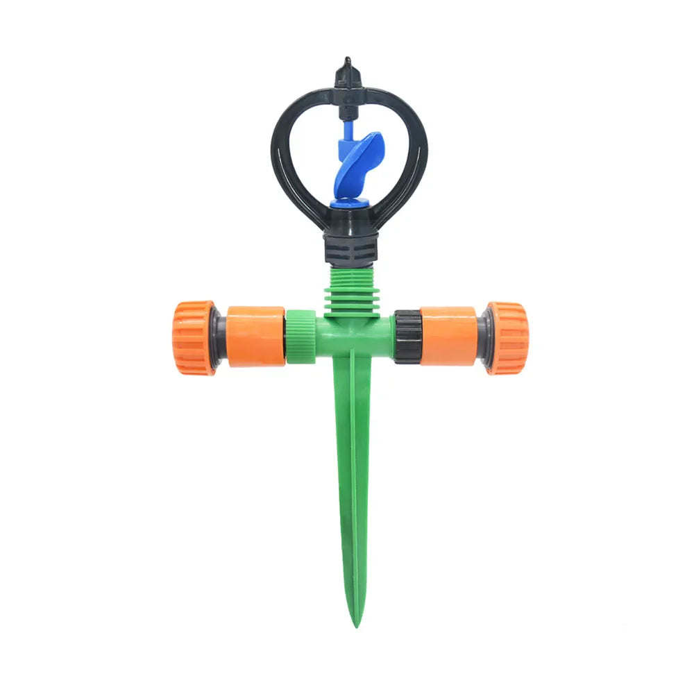 AquaVerta | 360° Sprinkler | Vortex-Rotation | Kompakt & effizient | Für Garten & Gemüsebeet