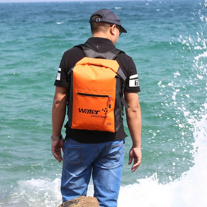 HydroMax | Dry Bag Rucksack | 100% Wasserdicht & Schwimmfähig