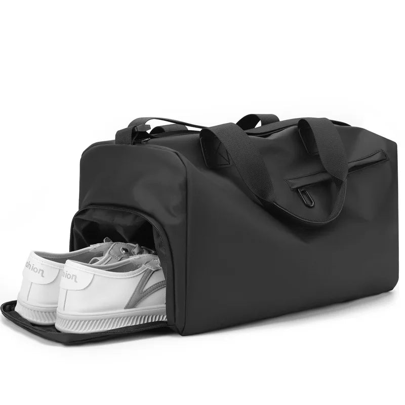 TravelEase Reisetasche | Wasserabweisend | Nassfach | Großes Hauptfach