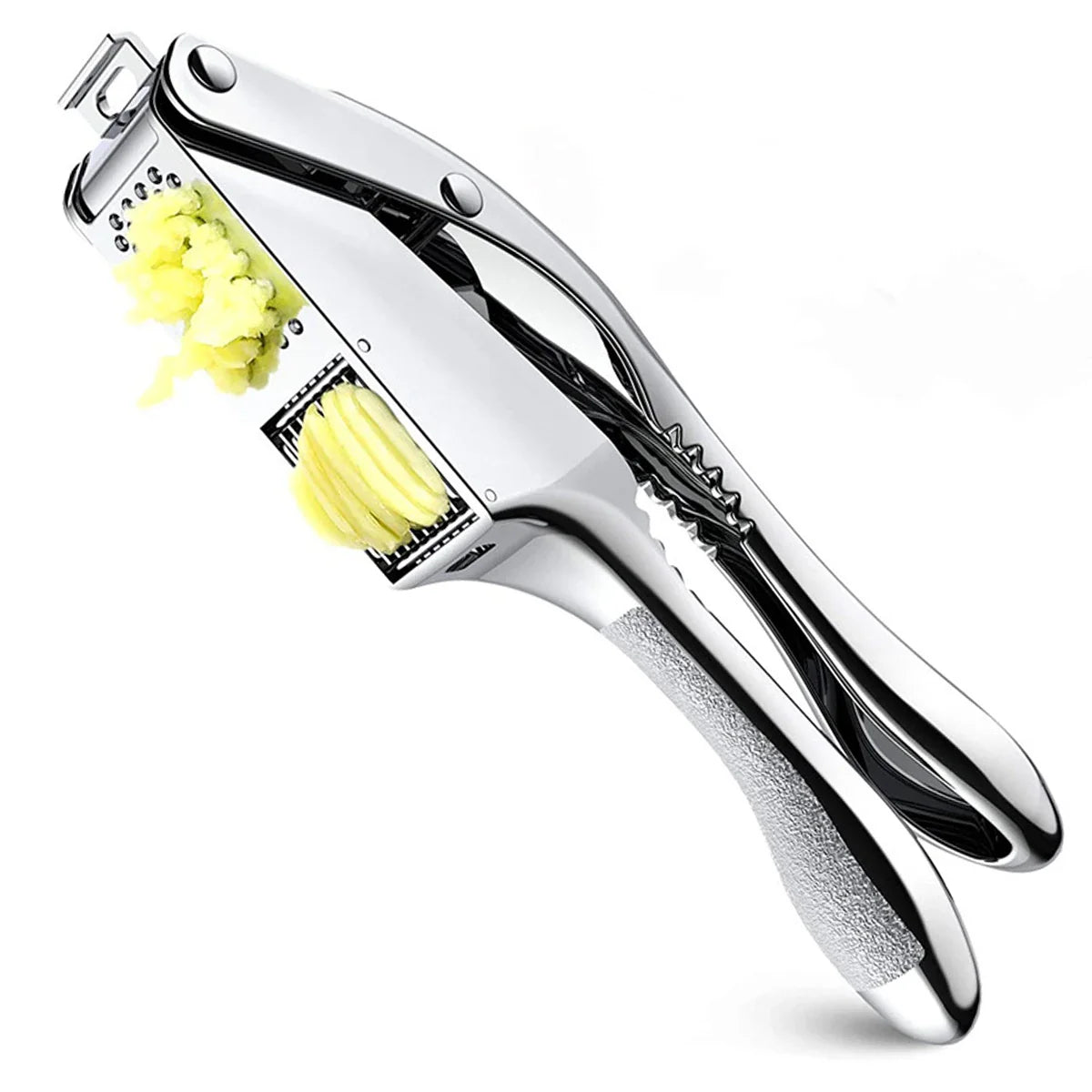 GarliMaster DuoPress | Knoblauchpresse | Langlebig & Ergonomisch | Edelstahl
