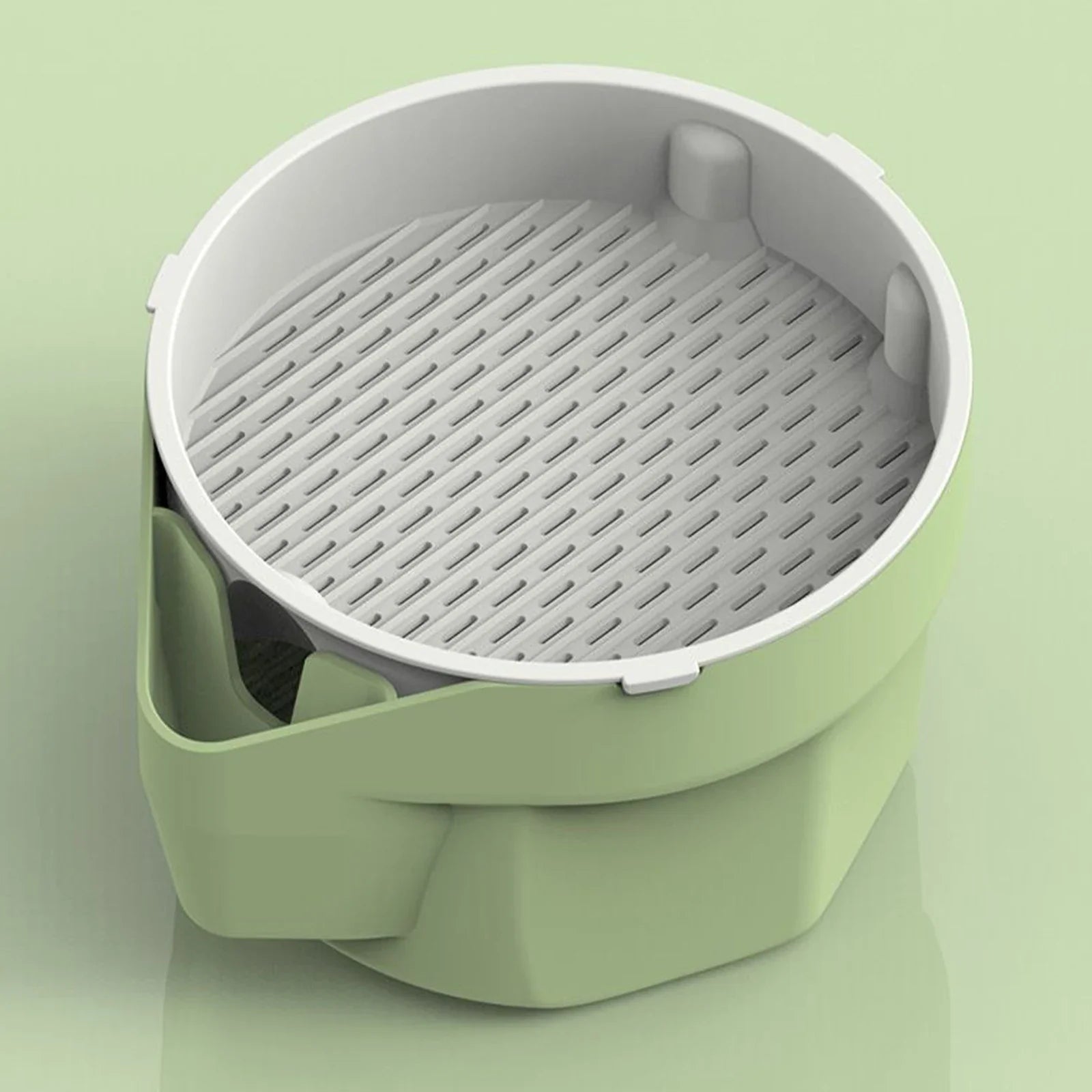 Sprouti Katzengras Becher | Ohne Erde | BPA-frei & Wiederverwendbar | Für Sprossen & Weizengras