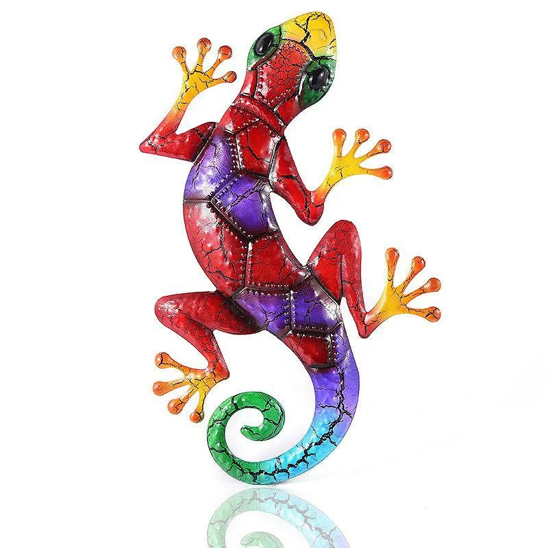 Ferrosa Wandbild Tiermotiv | Schmiedeeisen Deko | Handgefertigt & Leicht | 43×27 cm
