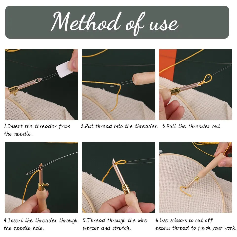 ThreadArt Pro – Kreative Stick- & Häkelprojekte ohne Mühe