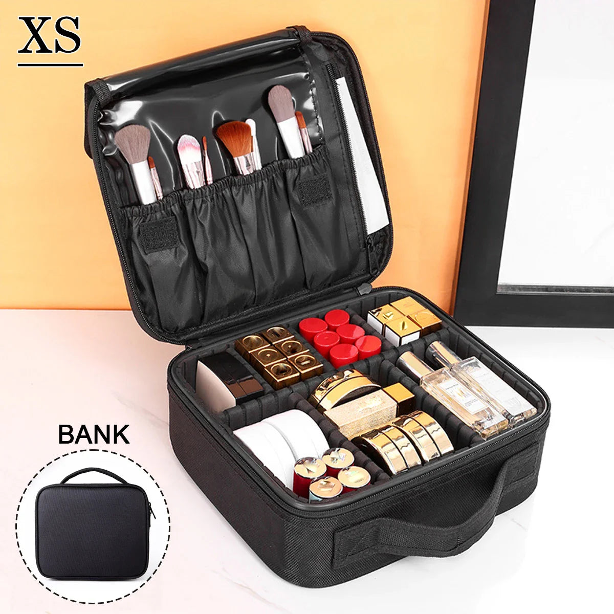 BeautyBox Pro | Make-up-Tasche für Profis | Robustes Design & Maximale Ordnung