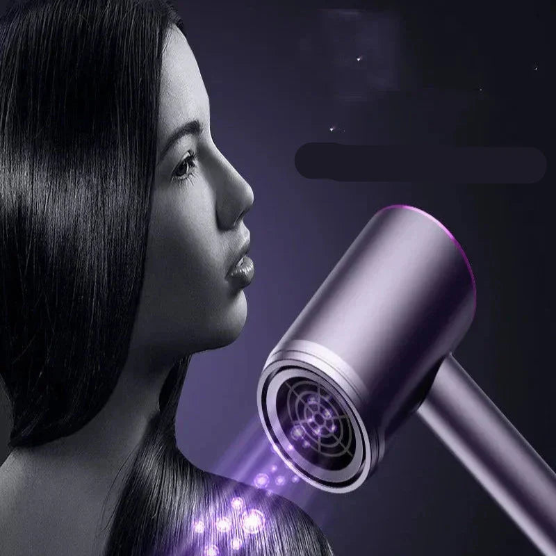 Veluvia Styler | Föhnbürste 900W | Leise & Kompakt | Für Glänzendes Haar