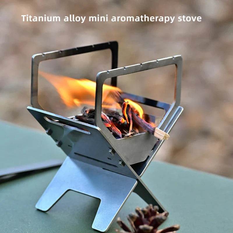 Glowmara Titan Mini-Ofen | Aromathermie & Kochen | Ultraleicht & Faltbar | Für Zuhause & Outdoor