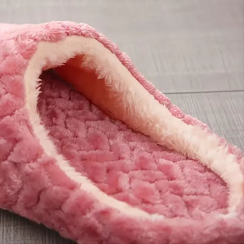 FurryFlats - Unisex-Winterhauspantoffeln
