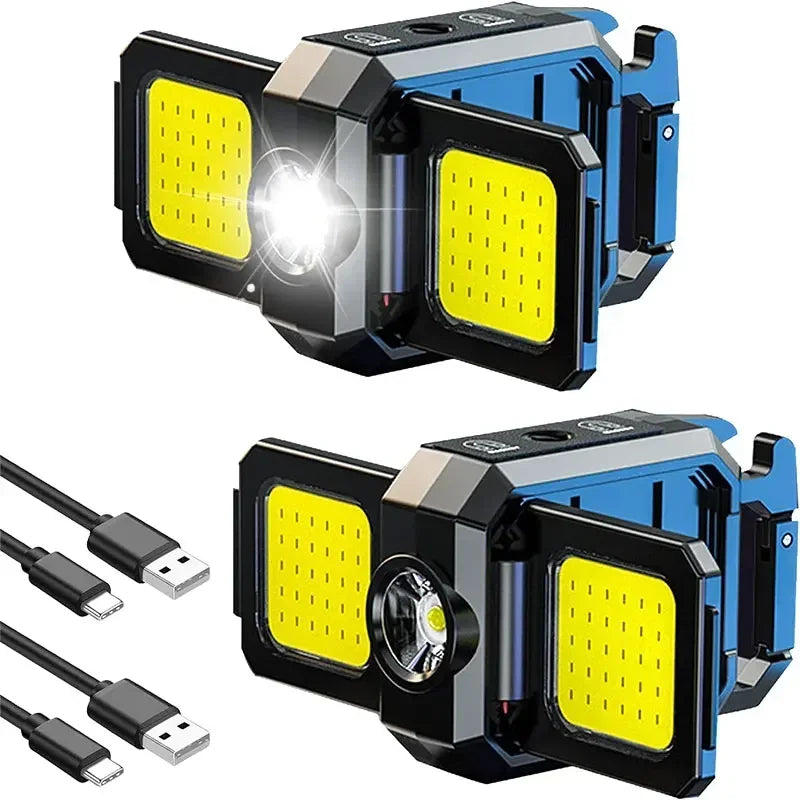 TorchKey Mini Taschenlampe | 1000 Lumen | Magnetfuß & USB-C | Schlüsselanhänger-Format