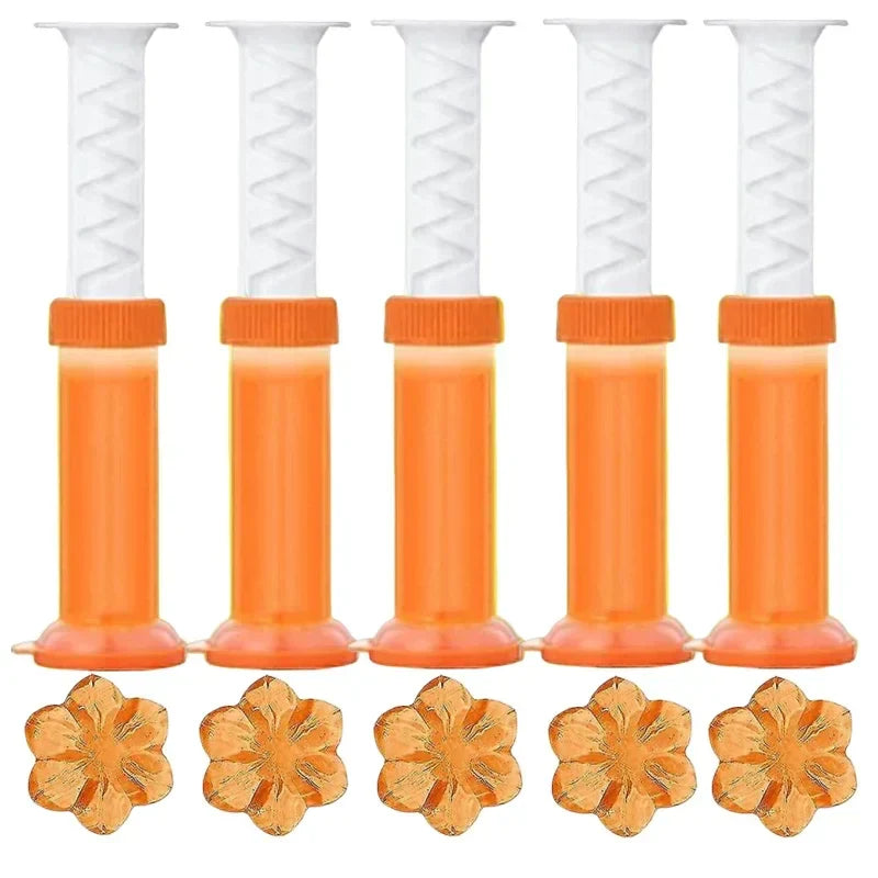 Floroma WC-Gelblumen | Hygienisch & Duftend | 3-in-1 Reinigung | Dekorative Blütenform
