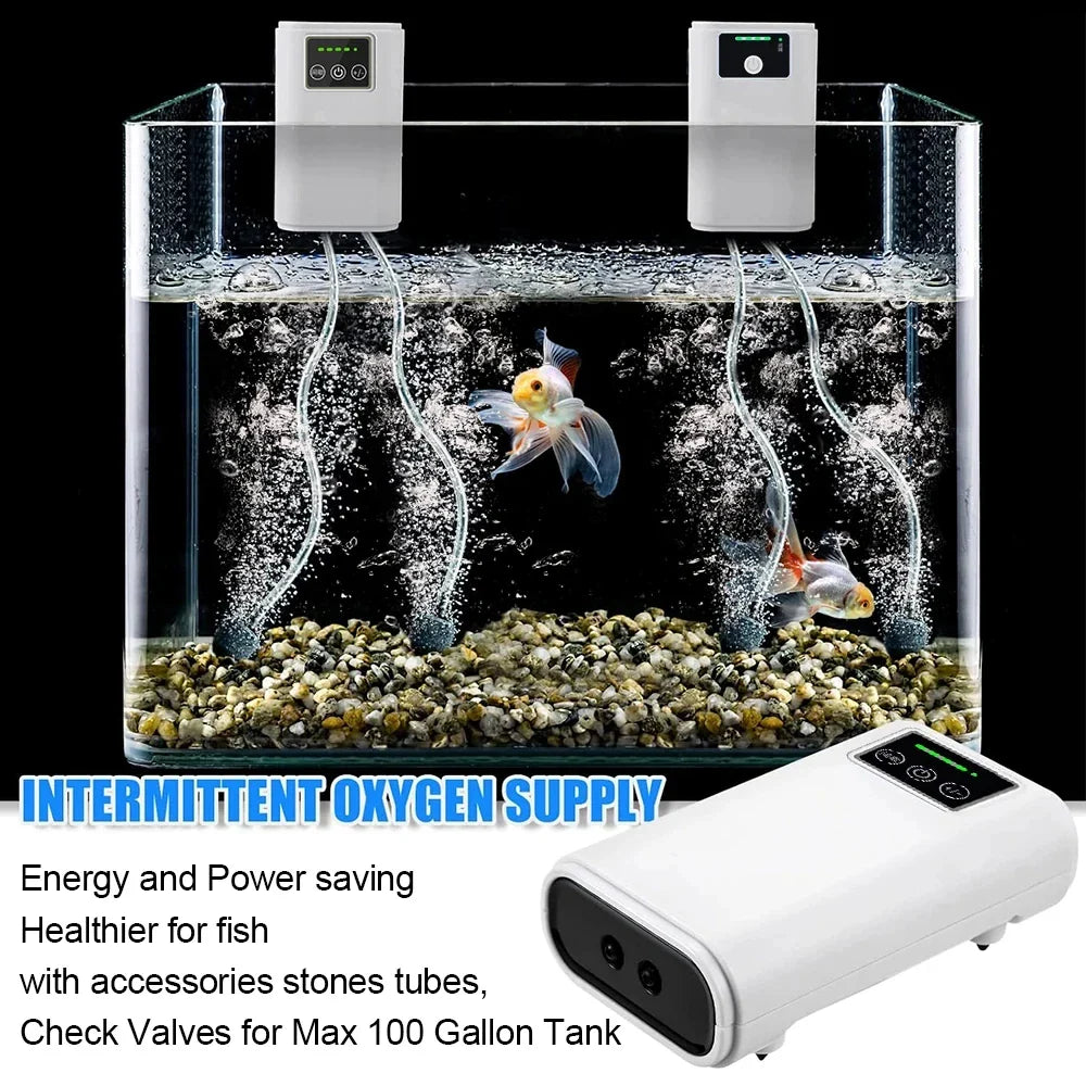 OxyFlow EcoPro | Intelligente Sauerstoffversorgung | Flüsterleise | 6000mAh Akku