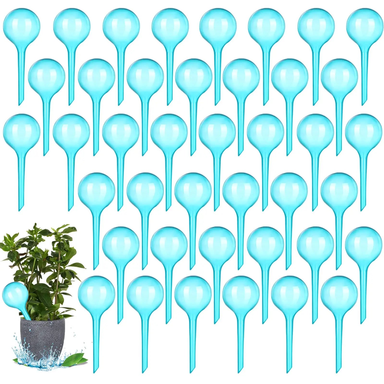 PlantFlow | Automatische Bewässerungskugeln | Selbstbewässerung | Für Pflanzen & Balkon