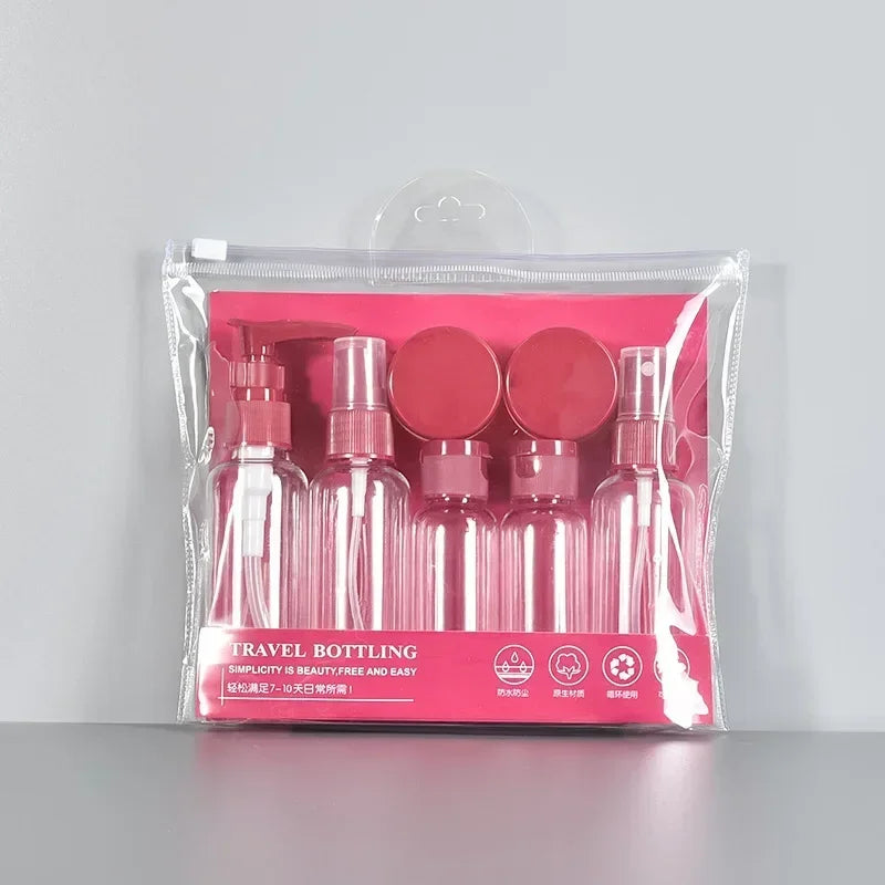 JetFläschchen | Reise-Flaschen Set | Auslaufsicher & TSA-konform | Für Pflege & Kosmetik