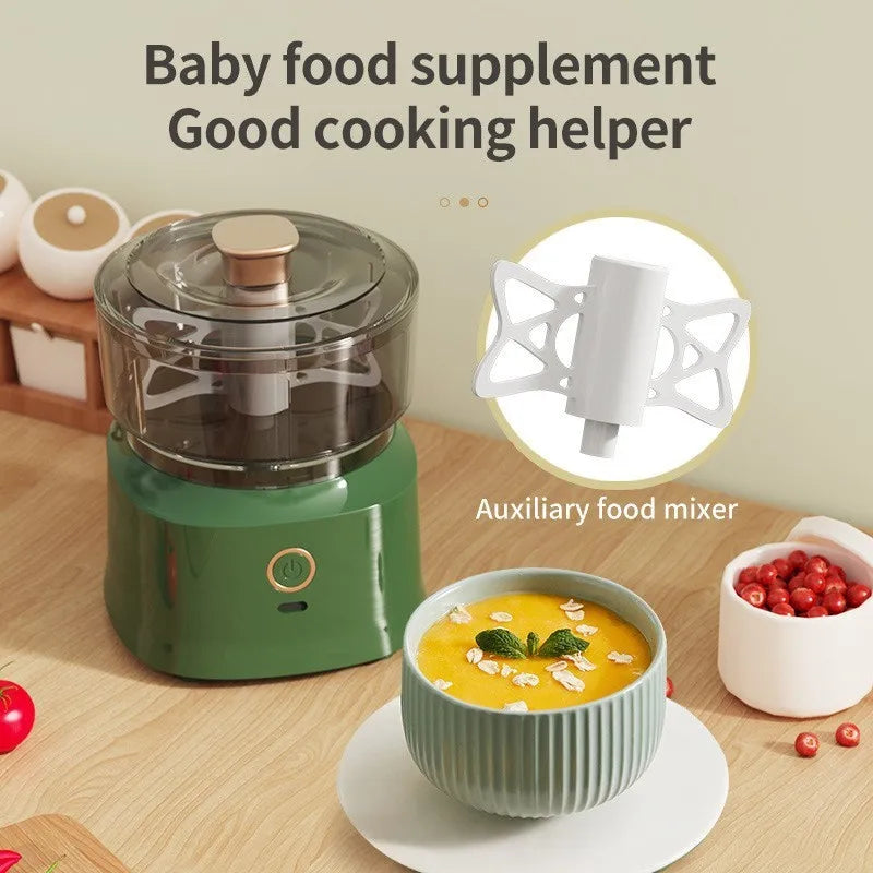 Chopina Mini-Hacker | Kabellos & USB-Ladung | Kompakt & Kraftvoll | Ideal Für Babynahrung, Nüsse & Kräuter | 350 ml Fassungsvermögen