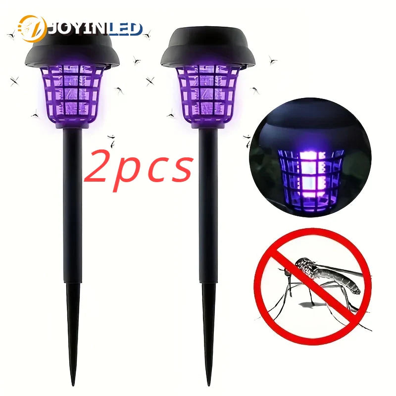 Zappora Solar Insektenlampe | 2-in-1 Licht & Mückenschutz | Wetterfest IP65 | Kabellos