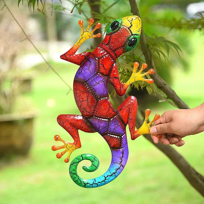 Ferrosa Wandbild Tiermotiv | Schmiedeeisen Deko | Handgefertigt & Leicht | 43×27 cm