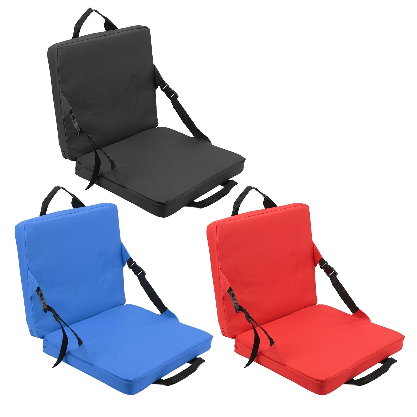 SITCOMFORT Outdoor-Klappstuhl | Weiche Polsterung | Kompakt & Mobil | Mit Aufbewahrungstasche