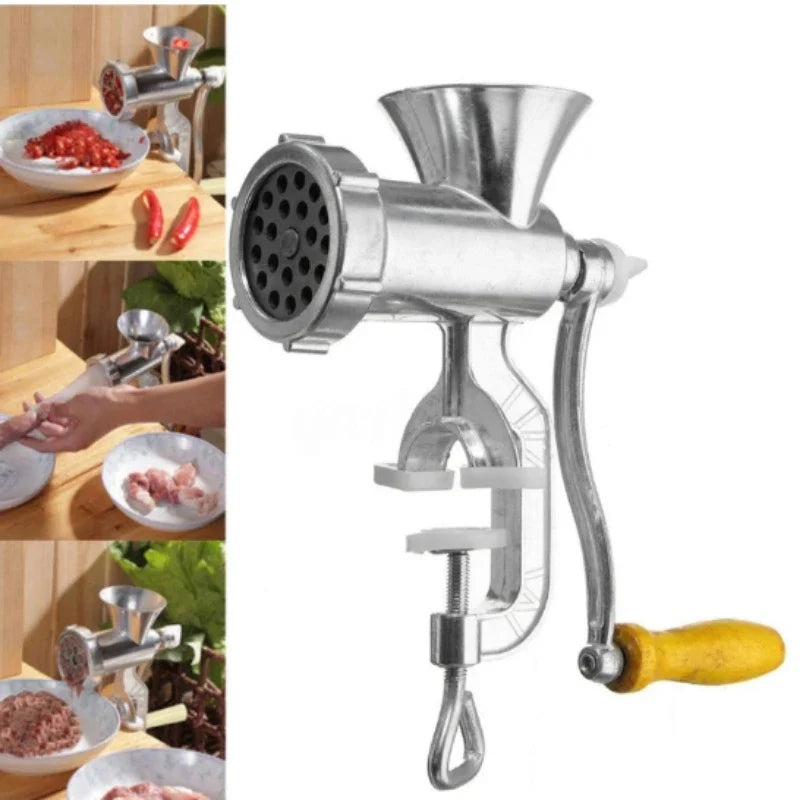 Culinix Fleischwolf | Multifunktional & Leistungsstark | Aluminiumlegierung | Silber