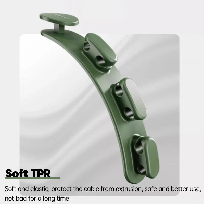 ClipMateX | Kabelhalter Set | Selbstklebend | Für Schreibtisch & Zuhause