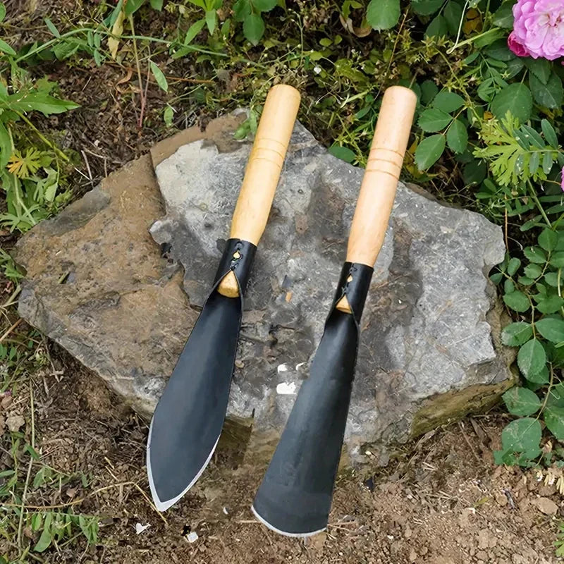 Gartenkellen-Set Florabrix | Ergonomische Griffe | Robustes Metall | 2 Größen