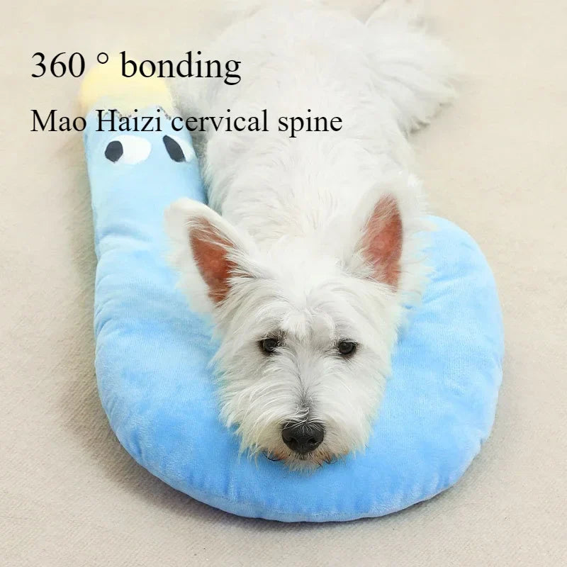 CuddleNest | Haustierkissen | Ergonomisch, Weich, Vielseitig | Katzen & kleine Hunde