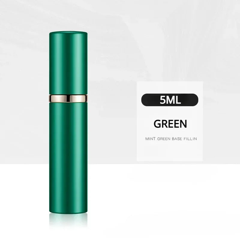 Scentova Parfümzerstäuber | 5ml Reisegröße | Auslaufsicher & Nachfüllbar | Edles Design für Unterwegs