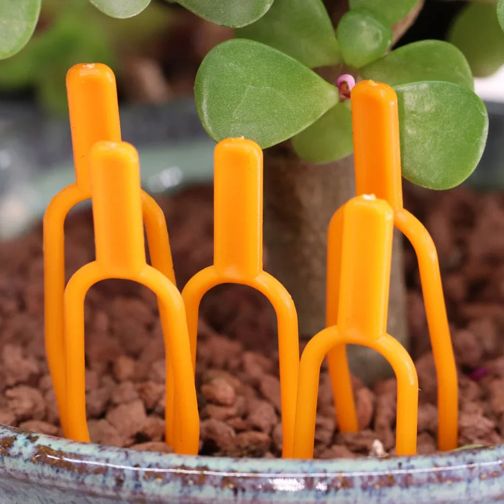 Plantigo Pflanzenfixierer Set | Stabile Pflanzenclips | Fördert gesundes Wachstum | Vielseitig im Garten einsetzbar | Wiederverwendbar & wetterfest