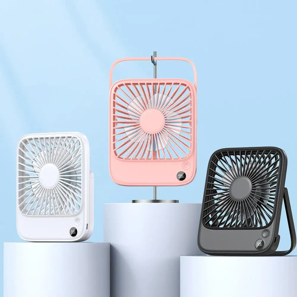 FrescoMini 3-in-1 Ventilator | Akku & Powerbank | USB | Leise & Tragbar