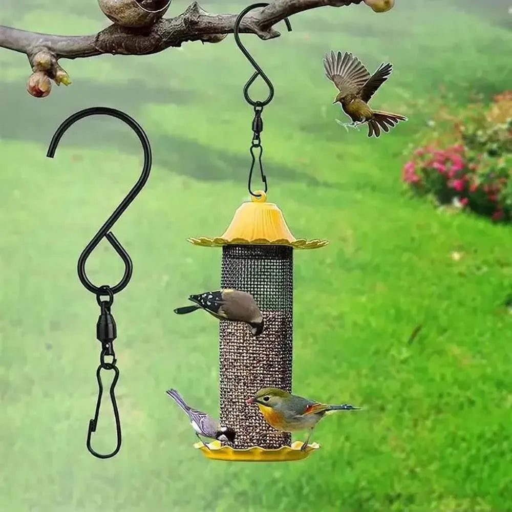 FlexiHook S-Haken | Rostfrei Edelstahl | Drehgelenk | 8er Set