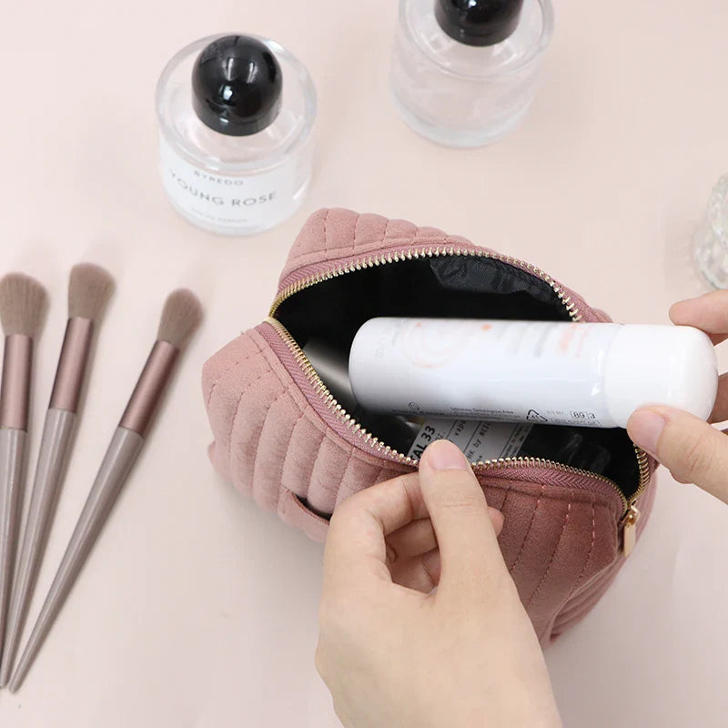 GlamEase | Make-up Tasche | Praktisch & Geräumig | Weite Öffnung & Stilvoll