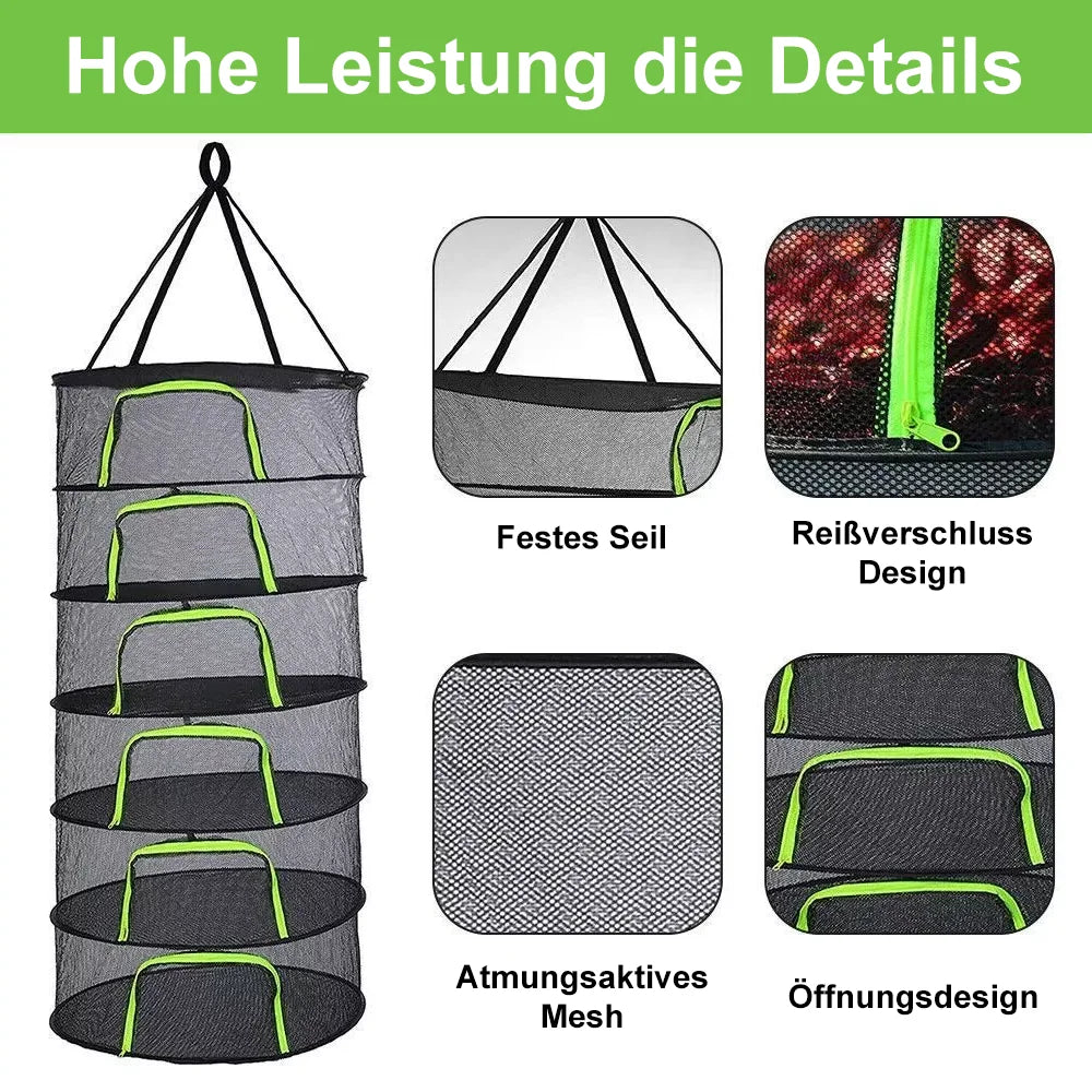 HerbMax Trockennetz | Multi-Lagen-Design | Schnell & Effizient | Robust & Wasserfest