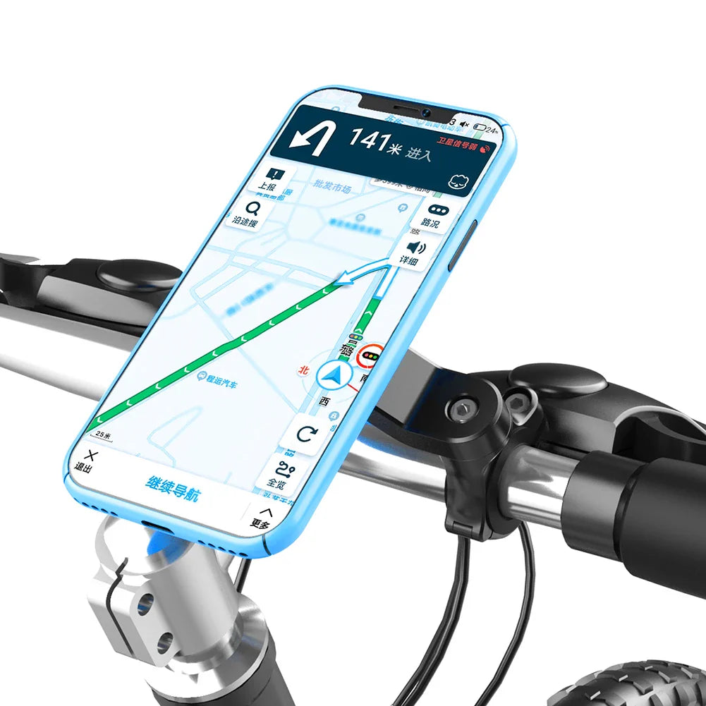 Velogrip Mount360 | Fahrrad-Handyhalterung | Stoßfest & 360° Drehbar | Für Smartphones 4,7–7,2 Zoll