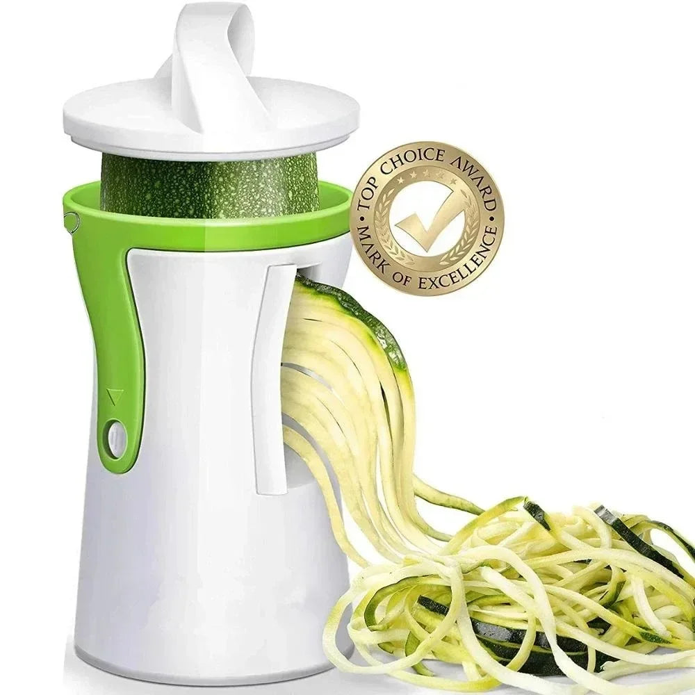 TwistaVita Spiralschneider | Edelstahlklinge | Für Gemüse & Käse | BPA-frei & Kompakt