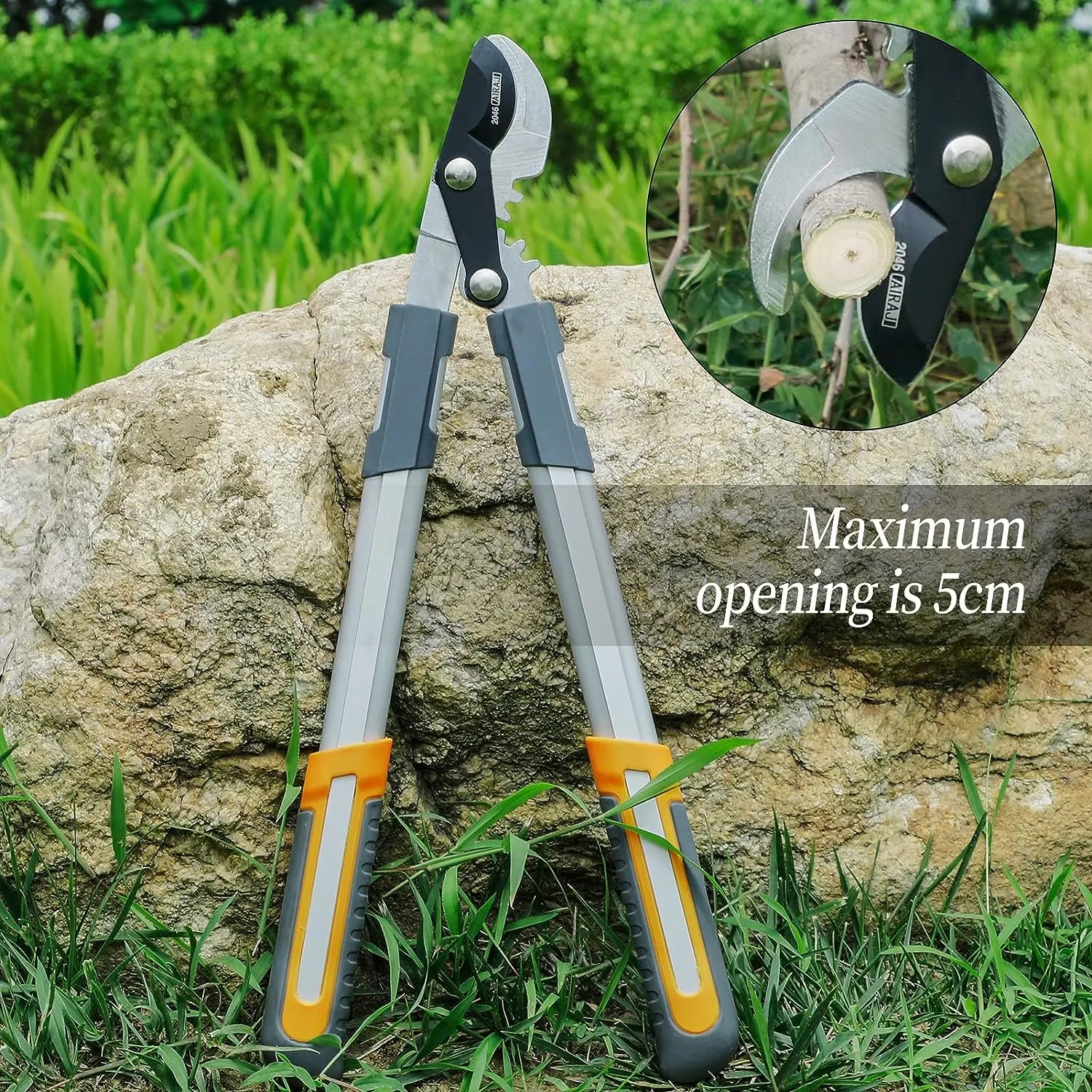 GardenMaster | Ratschen-Astschere | Carbonstahlklinge | Ergonomisch