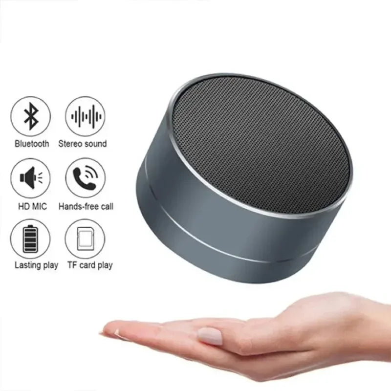 Soundory Mini Bluetooth Lautsprecher | Kompakt & Kraftvoll | TF/USB | Für Reisen & Alltag
