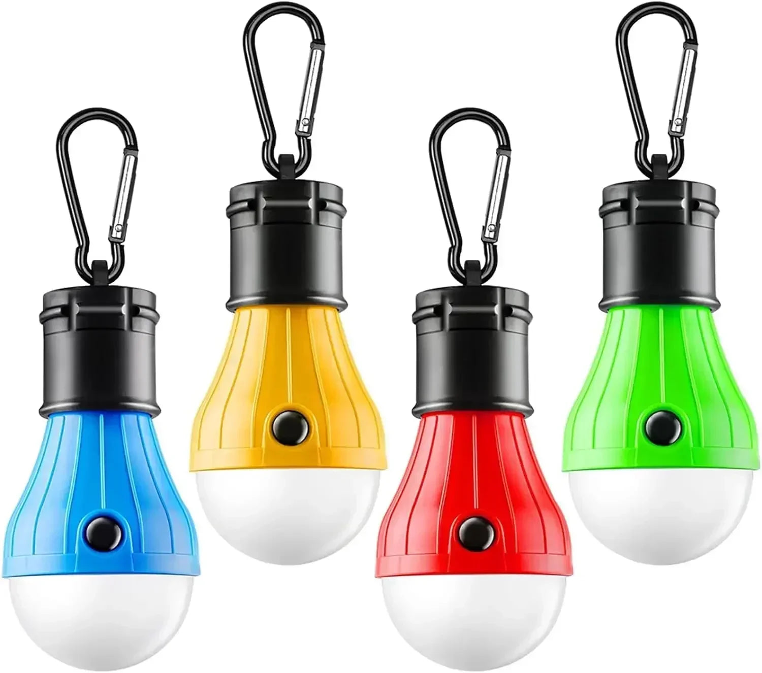 LumaTrail Outdoor Lampe | 3 Leuchtmodi | Kompakt & Stabil | Karabinerbefestigung